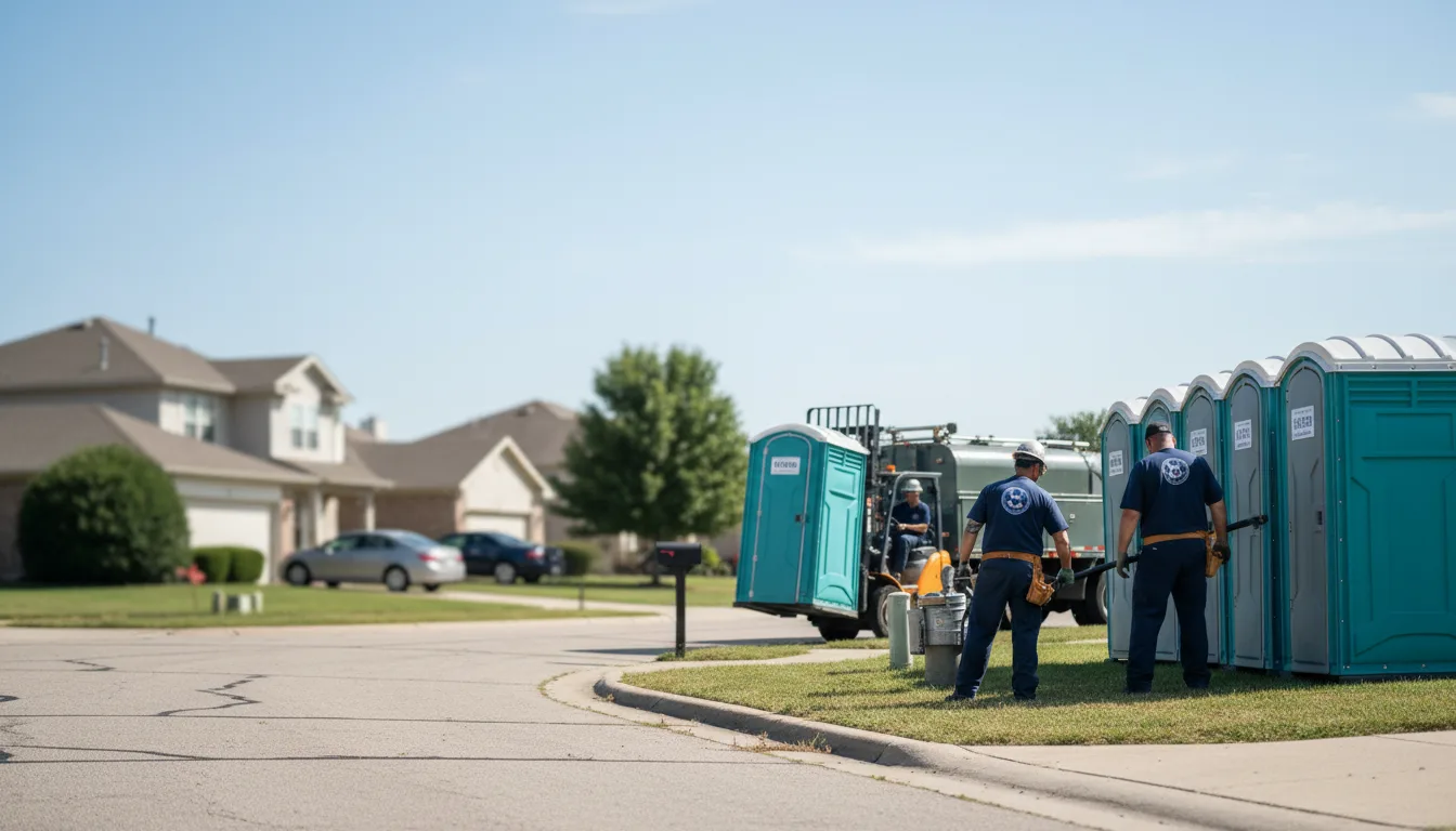 Porta Potty Rental in Wyandotte, OK near me